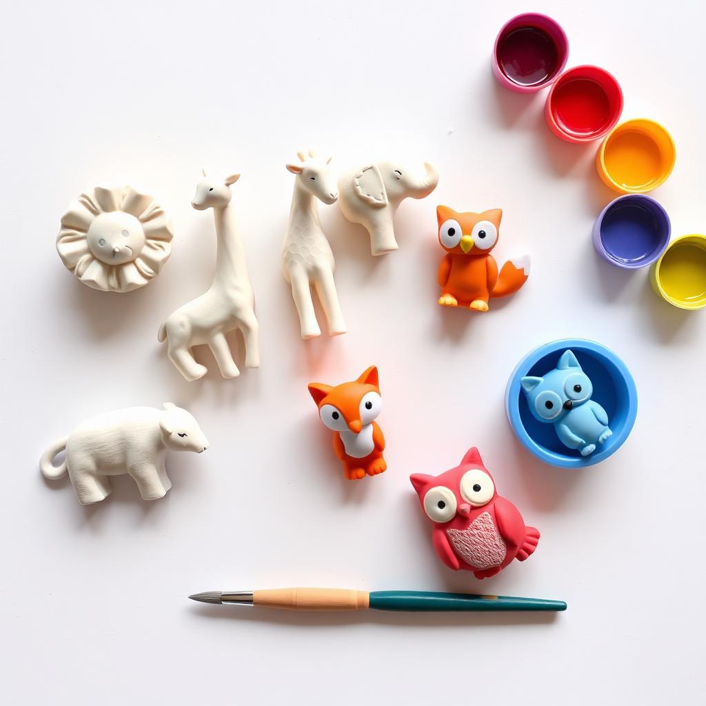 Animal Collection paint kit theme