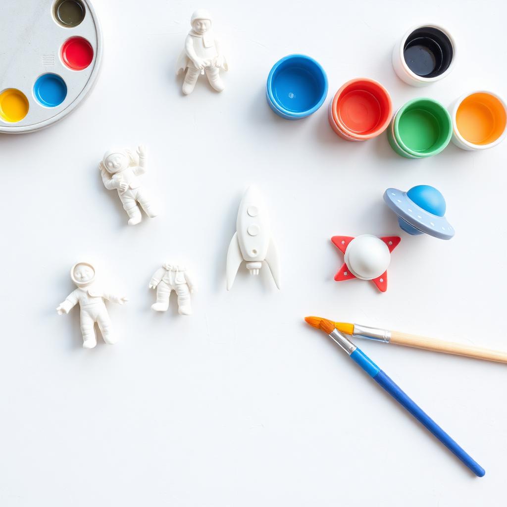 Space Collection paint kit theme