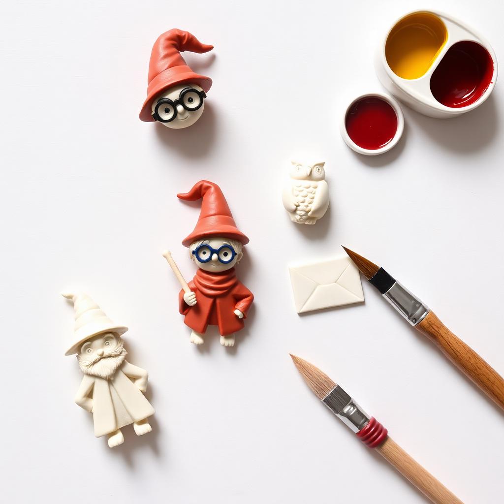 Wizard School Collection paint kit theme