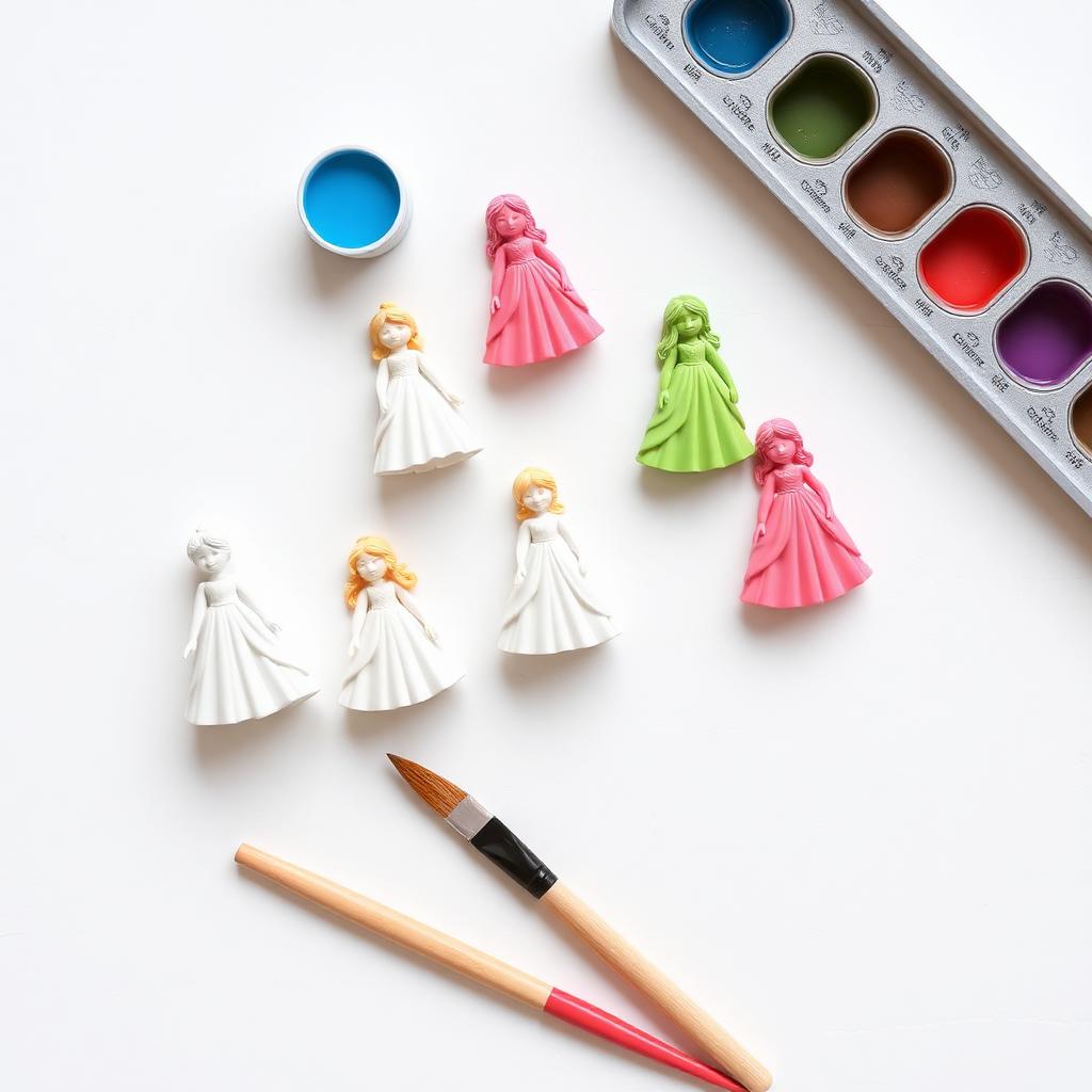 Princess Collection paint kit theme